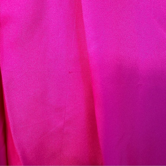 Cynthia Rowley Maxi Low High Silk Bow Skirt in pink size 2 - Picture 11 of 11